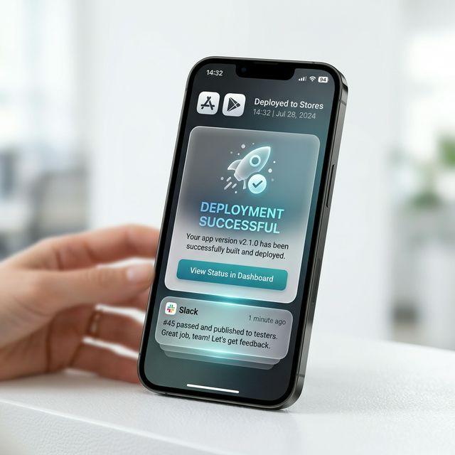 CI/CD Success Mockup