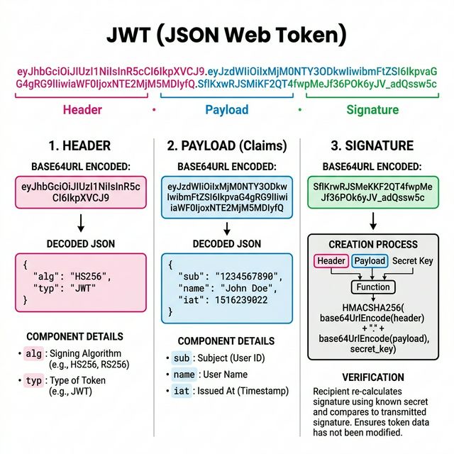 JWT Structure Diagram